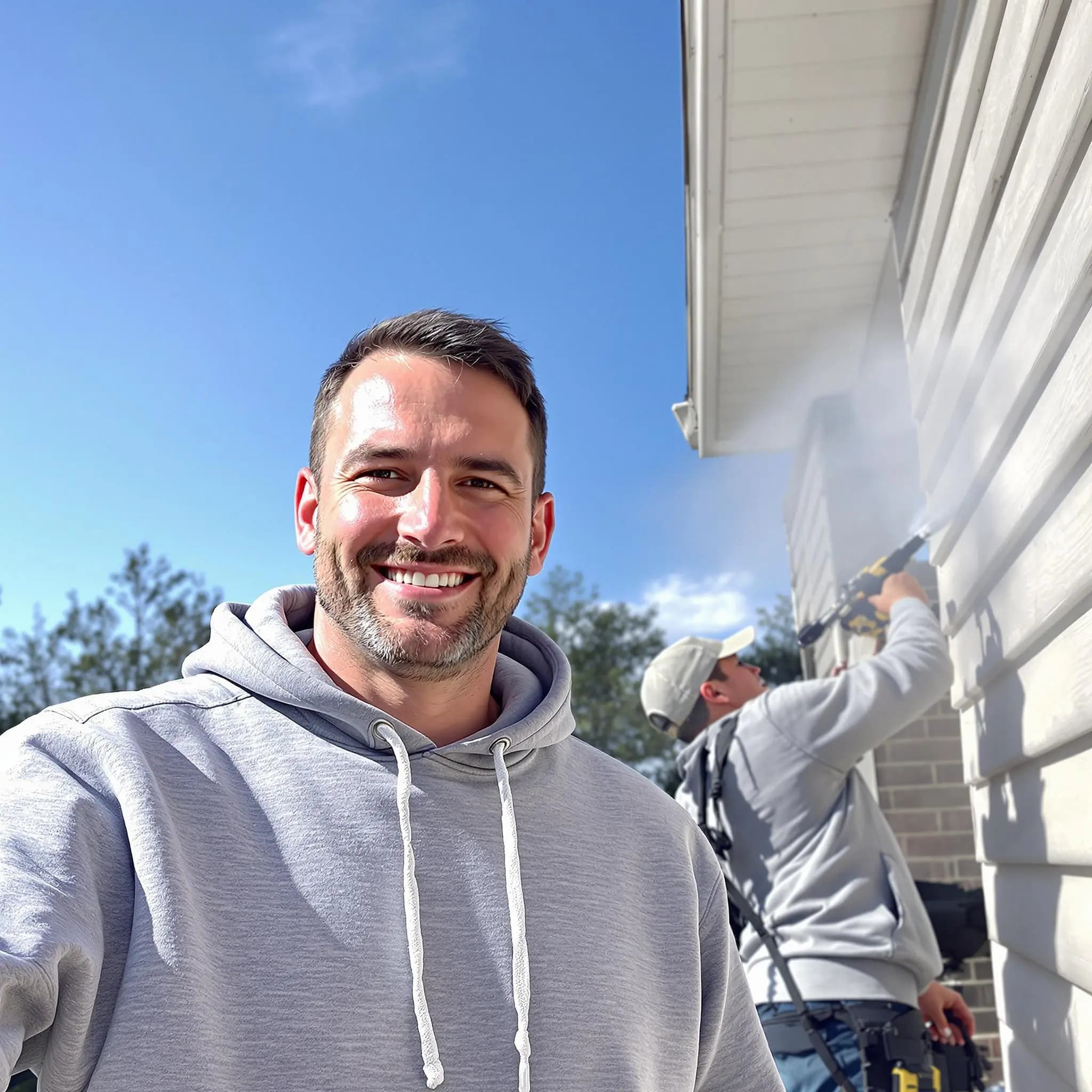 Professional pressure washing services in Stow