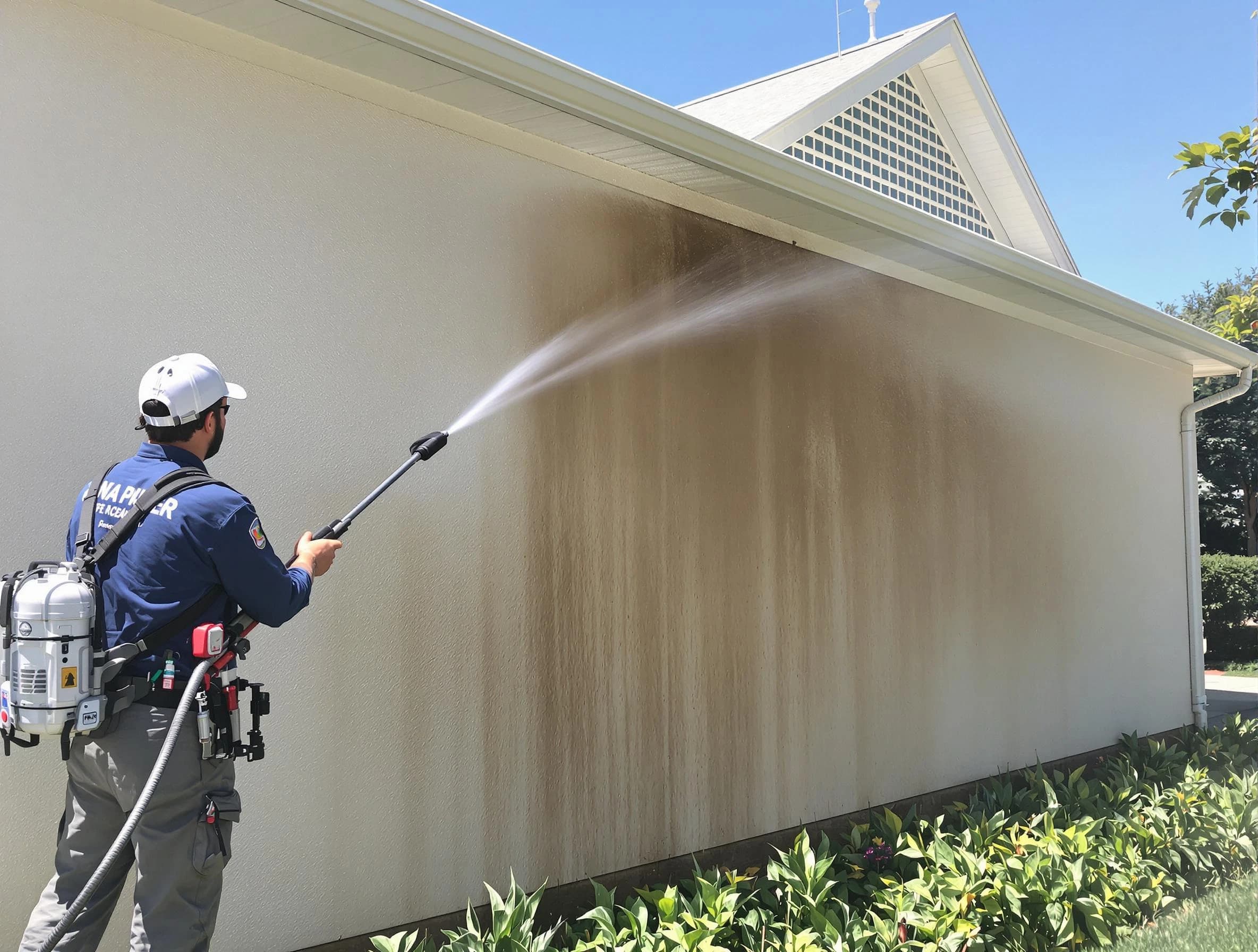 Stow Power Washing expert providing thorough power washing service in Stow