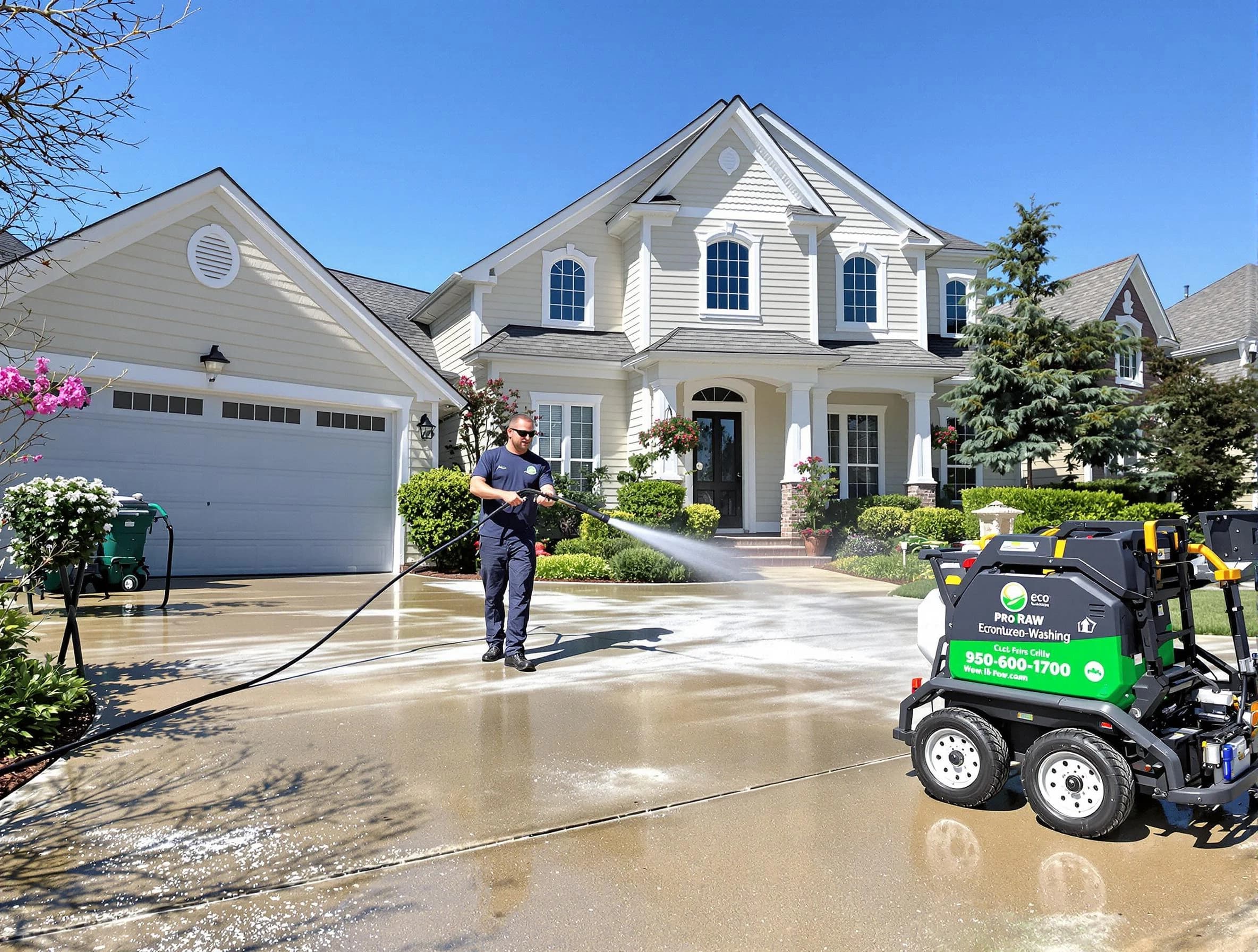 Pressure Washing in Stow