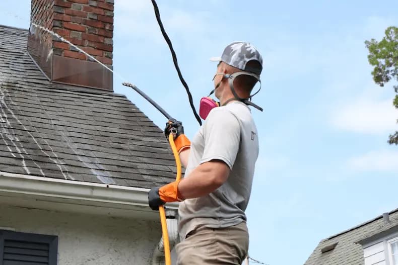 Roof Washing Services in Stow